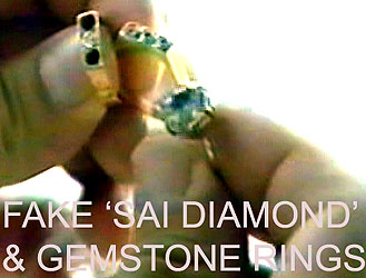 TRINKETS GIVEN BY SAI BABA TO ALAYA RAHM